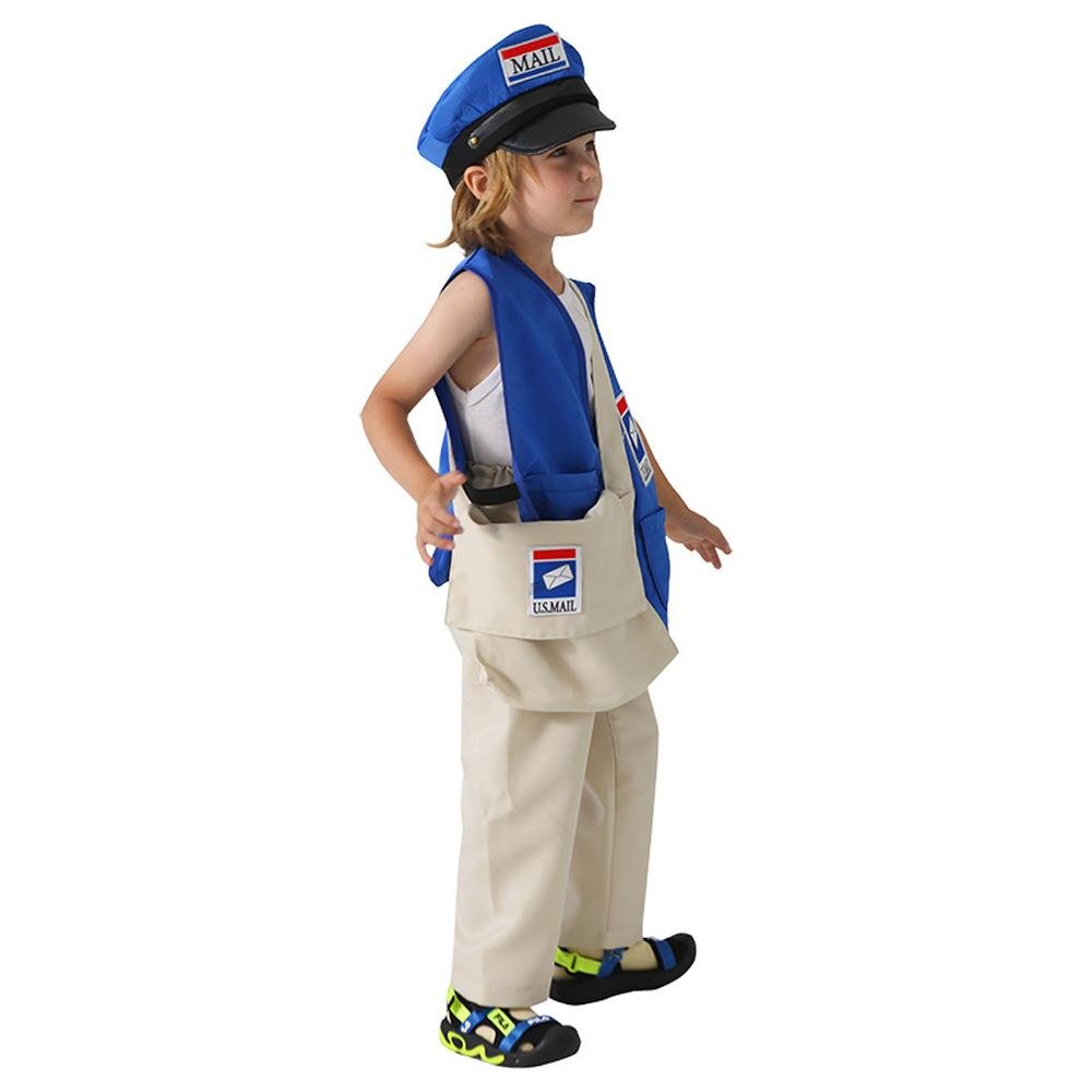 BuyPostman Courier Uniform Kids Party Suit Cosplay Costumes Halloween Now Cheaper With 3 - 5 Days Ship - PajamasBuy