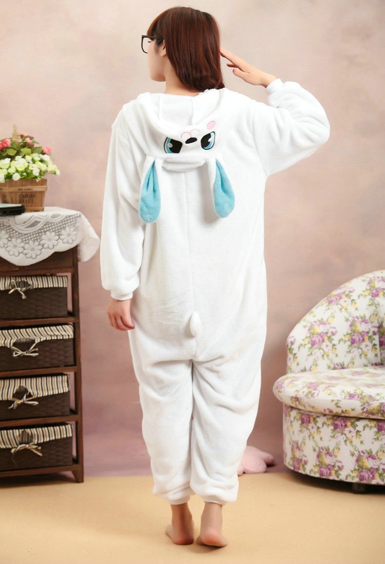 BuyRabbit Kigurumi Pajamas Hoodie Animals Bunny Easter Costume Onesies Now Cheaper With 3 - 5 Days Ship - PajamasBuy