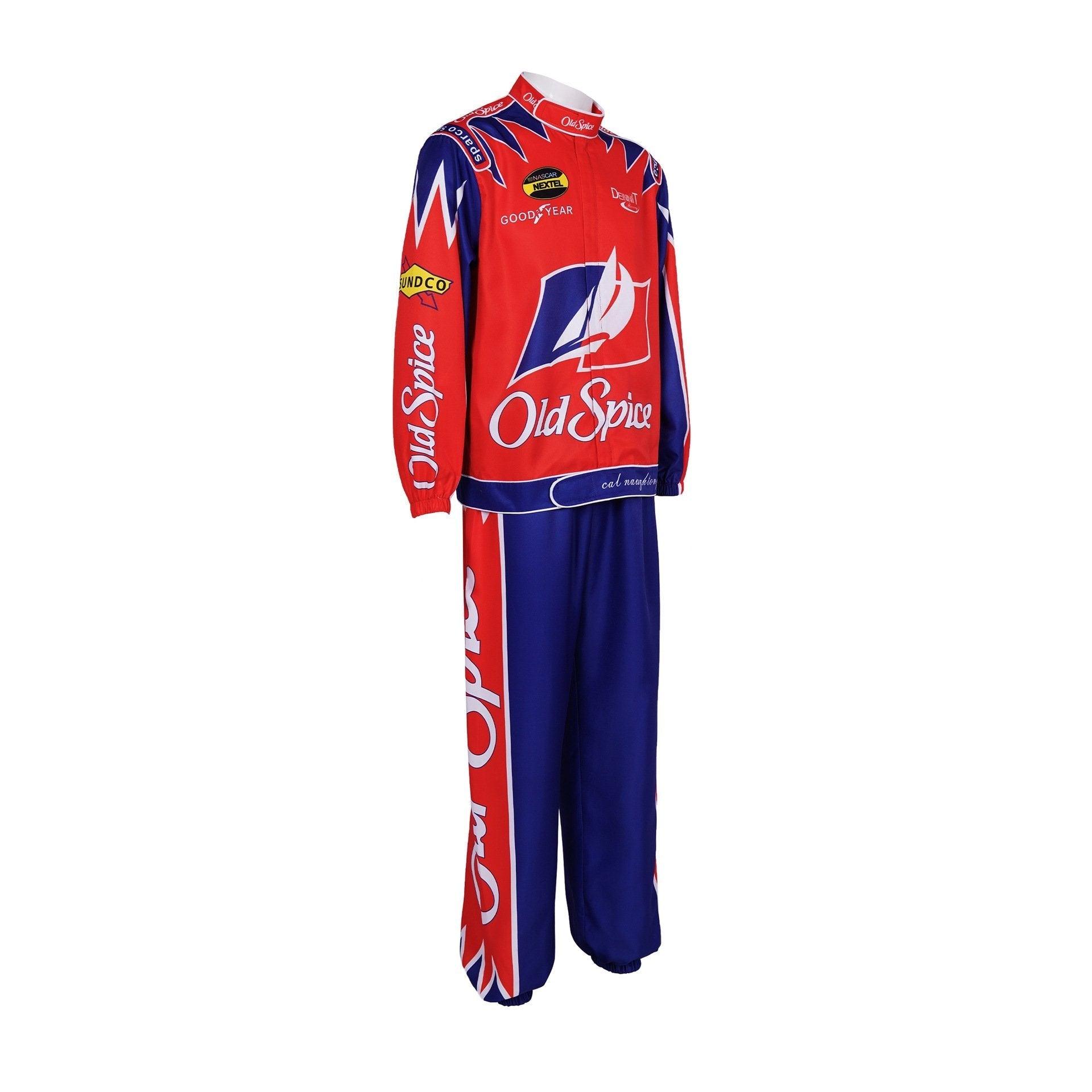 Ricky Bobby Nascar Cosplay Costume Talladega Nights Wonder Bread Racing Apparel - Pajamasbuy