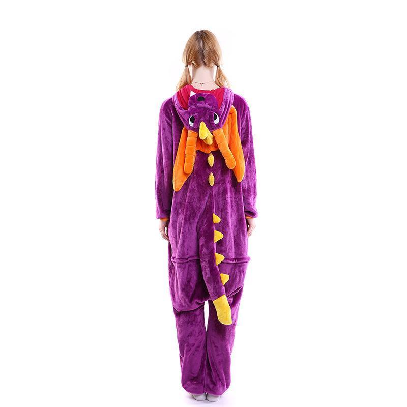 BuyRoyal Dragon Spyro Onesie Hoodie Costume Kigurumi Pajamas Now Cheaper With 3 - 5 Days Ship - PajamasBuy