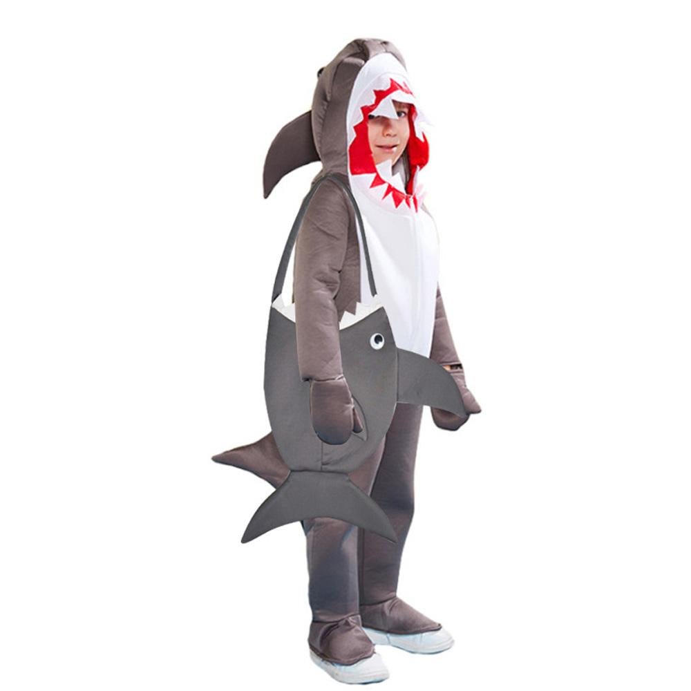 BuySea Life Shark Child Jumpsuit Costume Party kids Cosplay Halloween Now Cheaper With 3 - 5 Days Ship - PajamasBuy