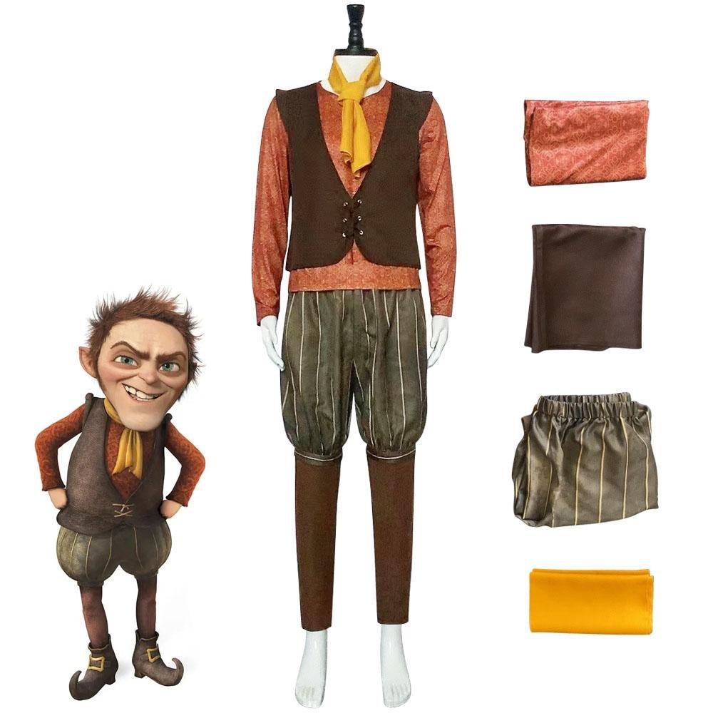 Shrek 4 Rumpelstiltskin king cosplay costume Halloween - Pajamasbuy