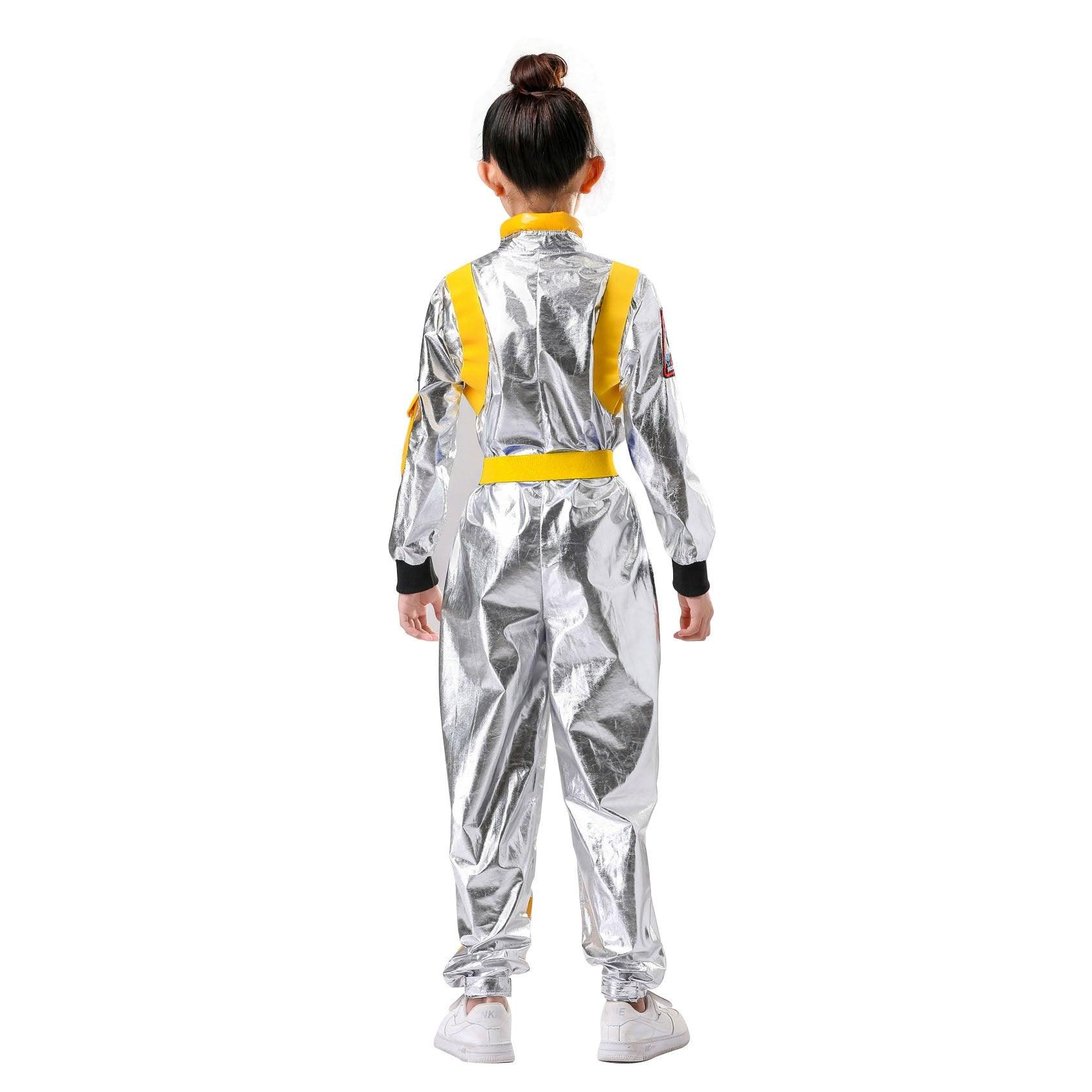 Space Suit Astronaut Couples Costume Carnival Halloween For Kids Girls Boys - Pajamasbuy