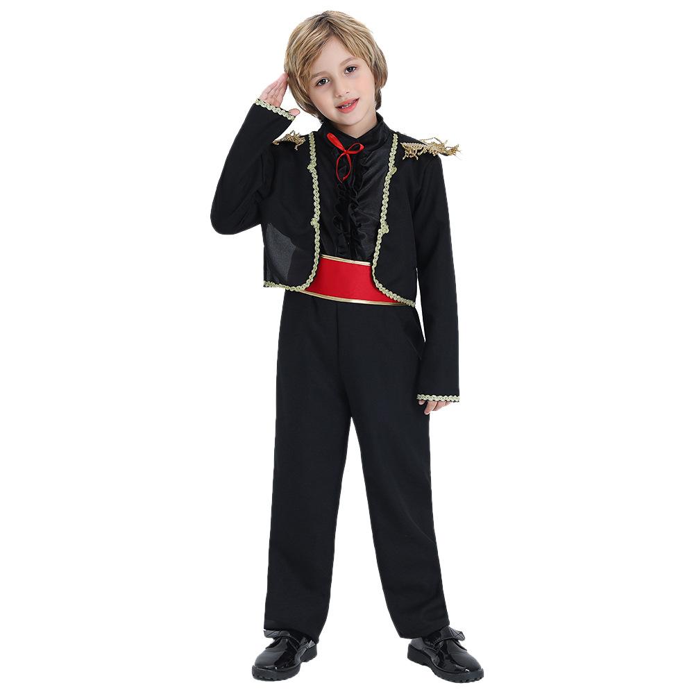 BuySpanish Matador Flamenco Dance Exotic Kids Cosplay Costume Now Cheaper With 3 - 5 Days Ship - PajamasBuy