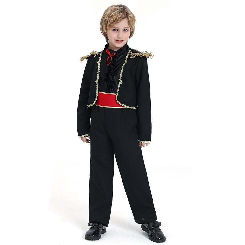 BuySpanish Matador Flamenco Dance Exotic Kids Cosplay Costume Now Cheaper With 3 - 5 Days Ship - PajamasBuy