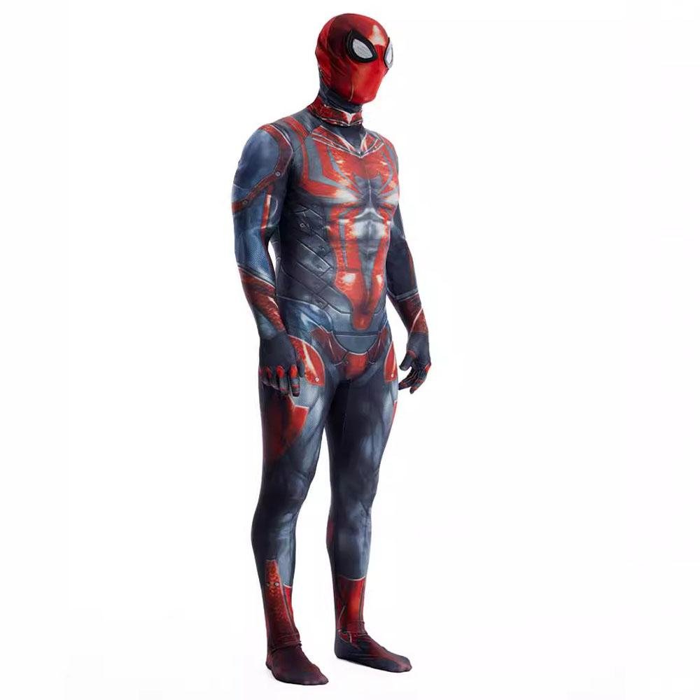 BuySpider Armor MK III Spider Man Shimmering Cosplay Suit PS4 Costume for Kids and Adults Now Cheaper With 3 - 5 Days Ship - PajamasBuy