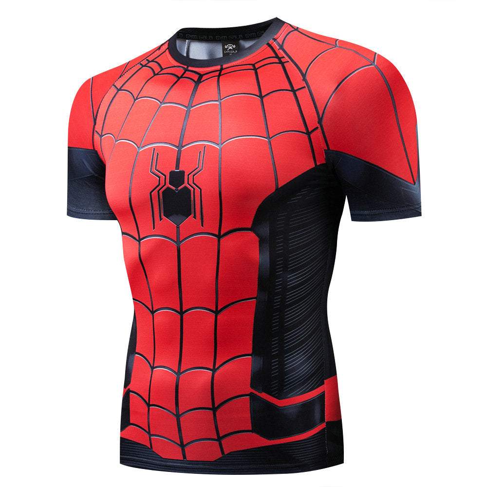 BuySpider - Man Far From Home Halloween Cosplay Costume Tight T - shirt Now Cheaper With 3 - 5 Days Ship - PajamasBuy