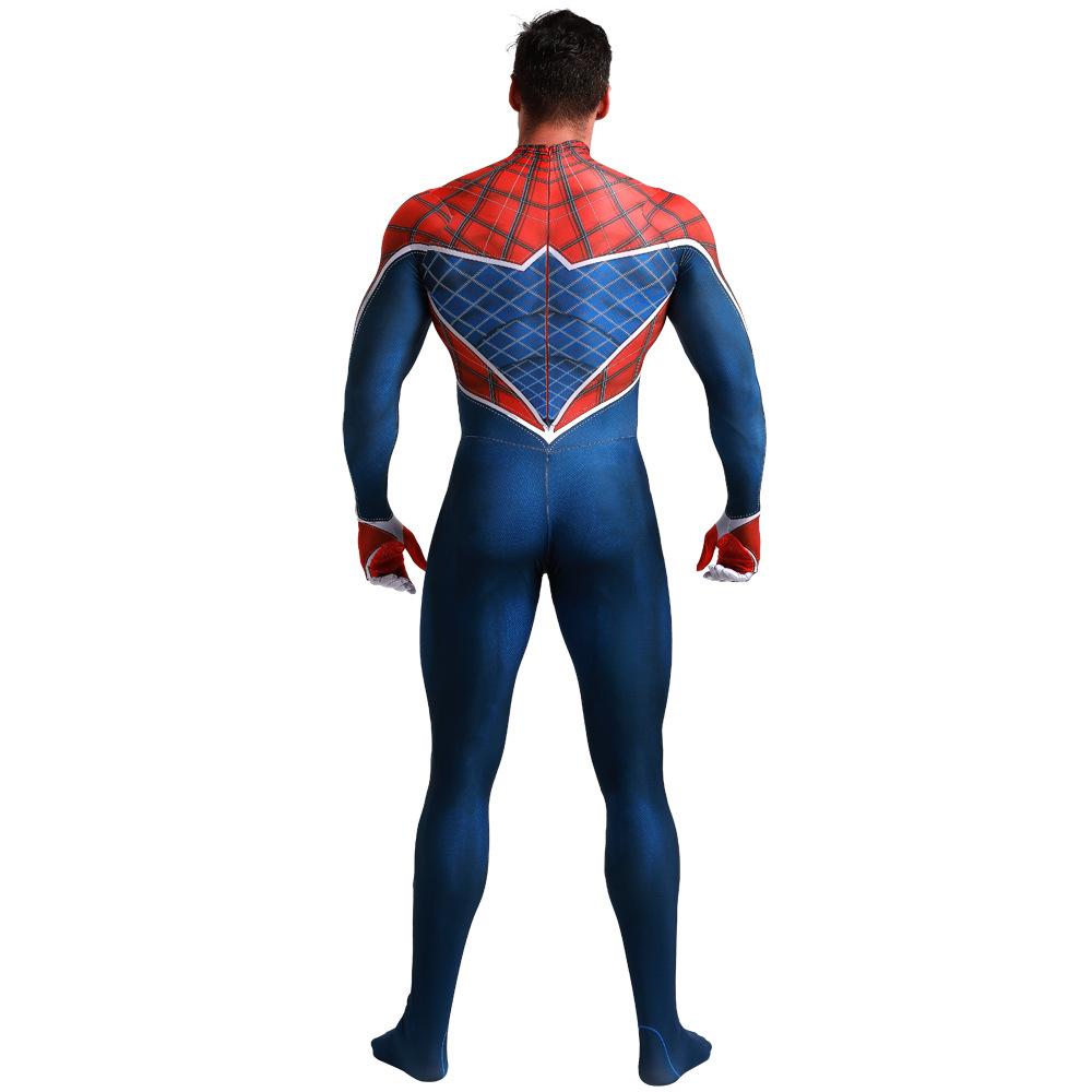 BuySpider - Man Punk Hobart Brown Cosplay Costume Jumpsuit Across the Spider - Verse Edition Now Cheaper With 3 - 5 Days Ship - PajamasBuy