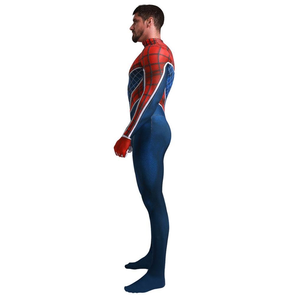 BuySpider - Man Punk Hobart Brown Cosplay Costume Jumpsuit Across the Spider - Verse Edition Now Cheaper With 3 - 5 Days Ship - PajamasBuy