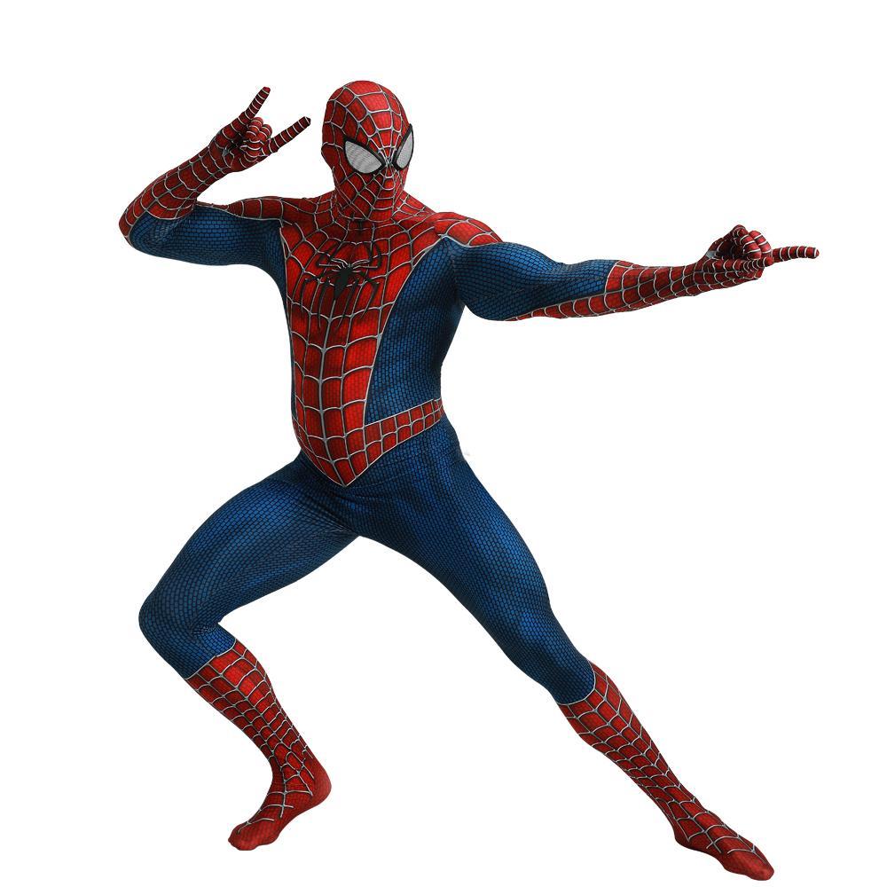 BuySpider - Man Tony Halloween Cosplay Costume Zentai Jumpsuit Now Cheaper With 3 - 5 Days Ship - PajamasBuy