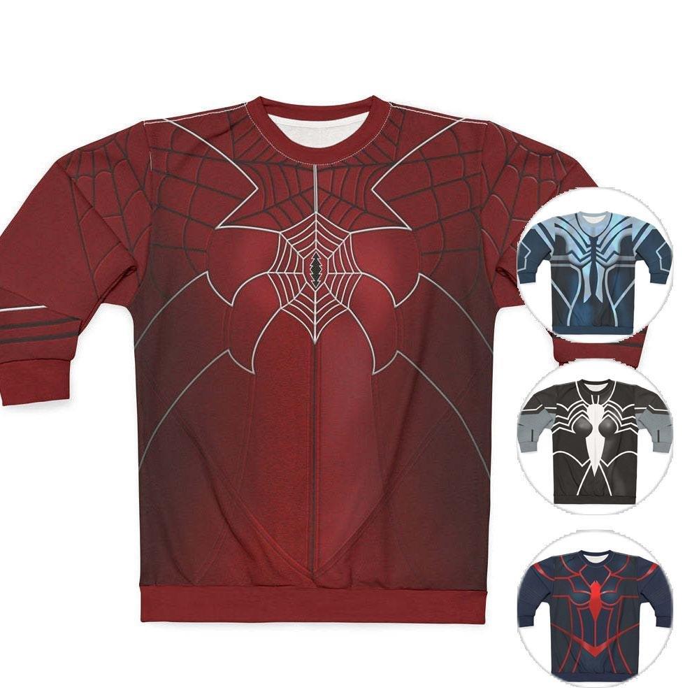 Spider - Woman Women's Anya Corazon long sleeve Shirt Madame Web Costume SuperHero Outfit - Pajamasbuy