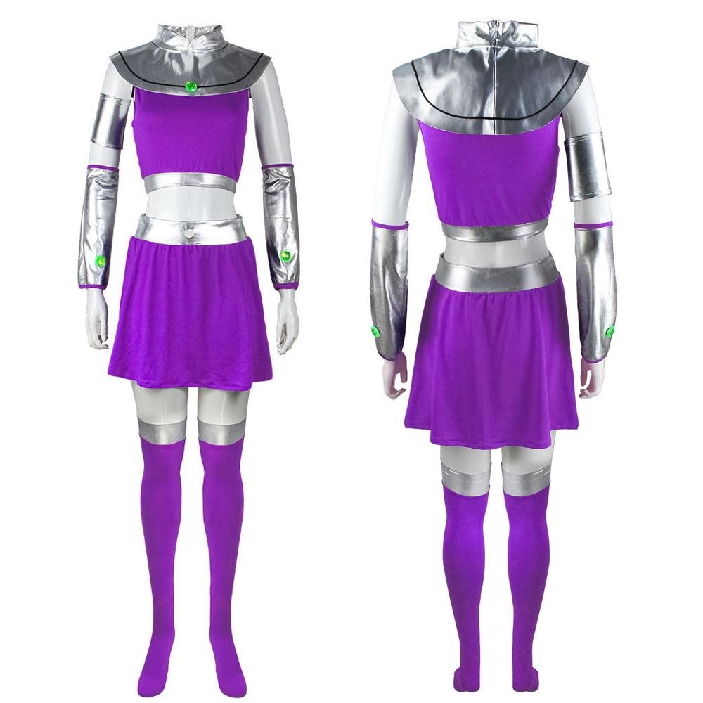 BuyStarfire Costume Teen Titans Cosplay Halloween Now Cheaper With 3 - 5 Days Ship - PajamasBuy