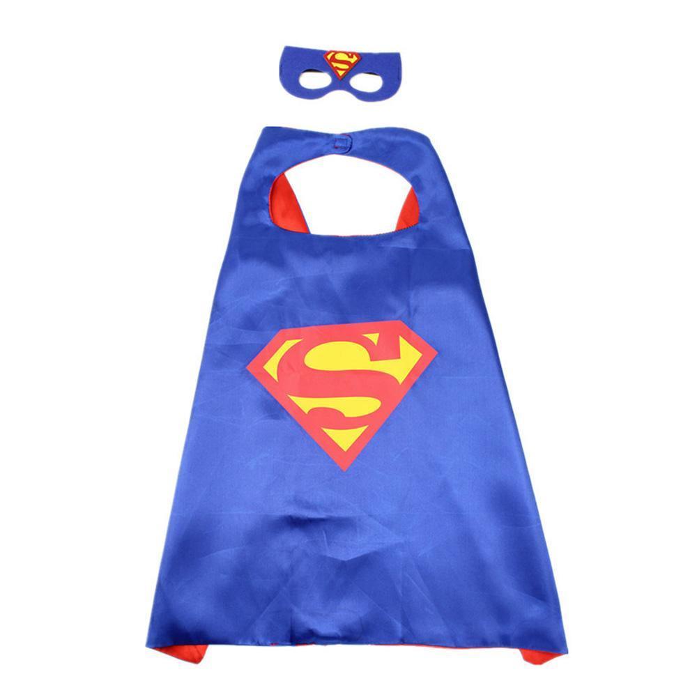 BuySuperman Cape Mask Set Costume Cloak for Children Now Cheaper With 3 - 5 Days Ship - PajamasBuy