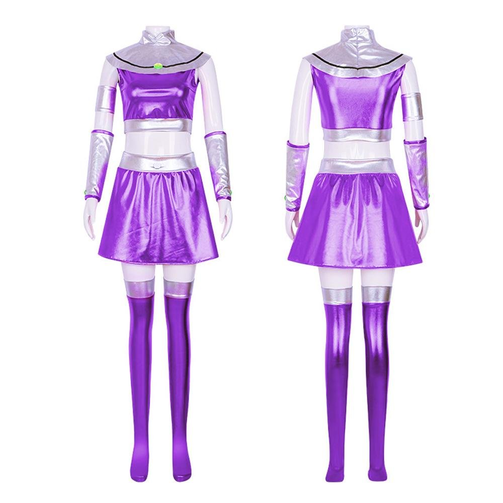 BuyTeen Titans Cosplay Costume Princess Koriand'r Anime Suit Outfit Sets Up For Adults Now Cheaper With 3 - 5 Days Ship - PajamasBuy