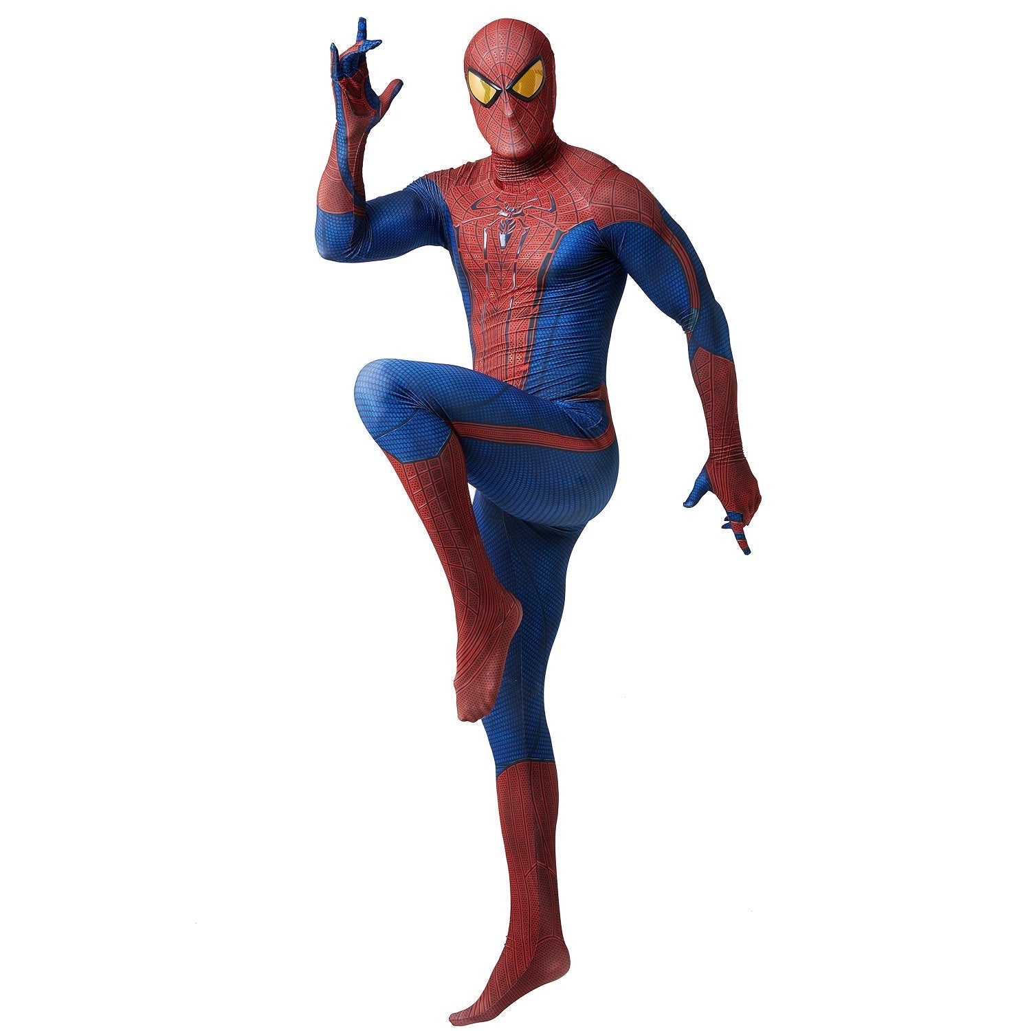 BuyThe Amazing Spider - Man Yellow Eyed Cosplay Jumpsuit for Adults and Kids Now Cheaper With 3 - 5 Days Ship - PajamasBuy