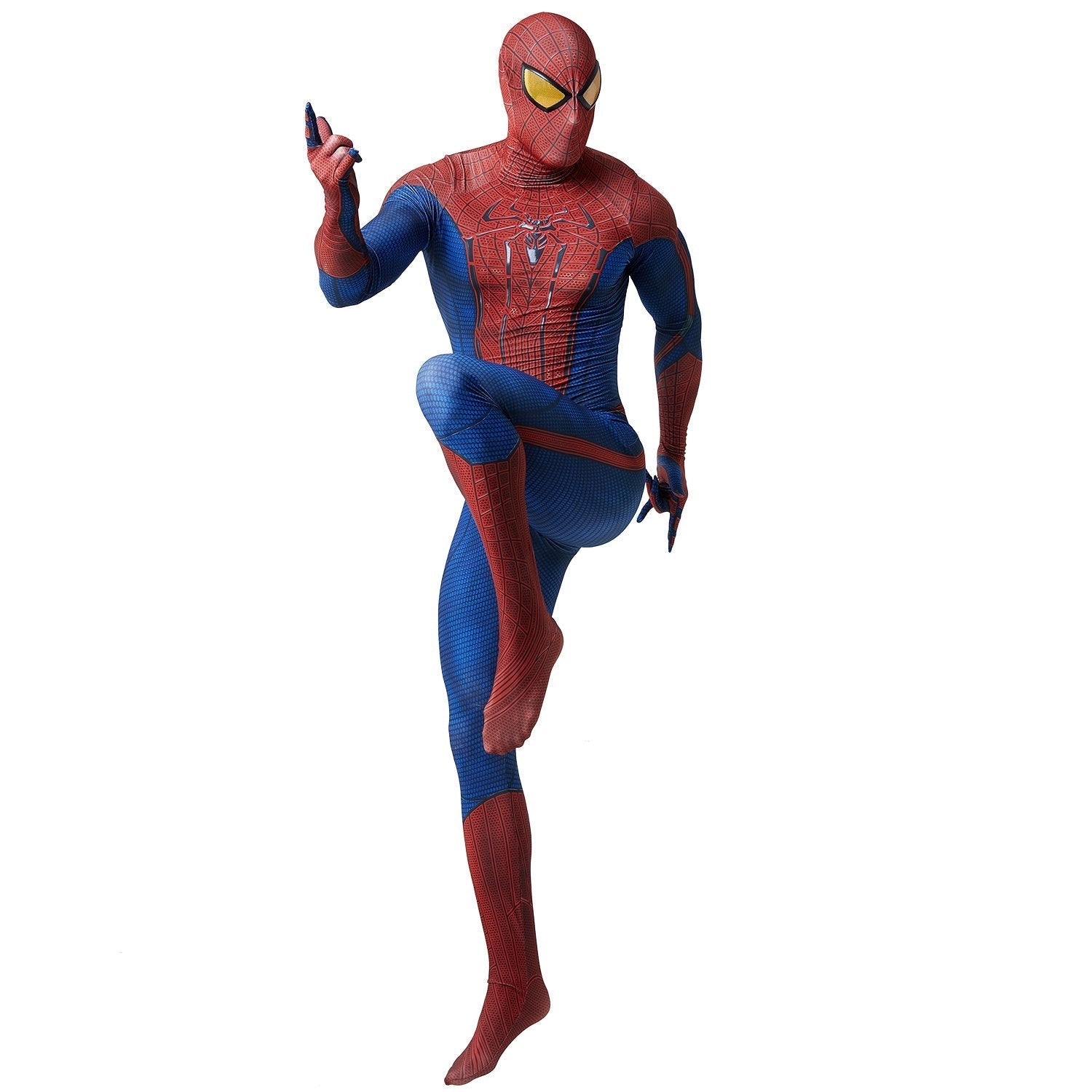 BuyThe Amazing Spider - Man Yellow Eyed Cosplay Jumpsuit for Adults and Kids Now Cheaper With 3 - 5 Days Ship - PajamasBuy