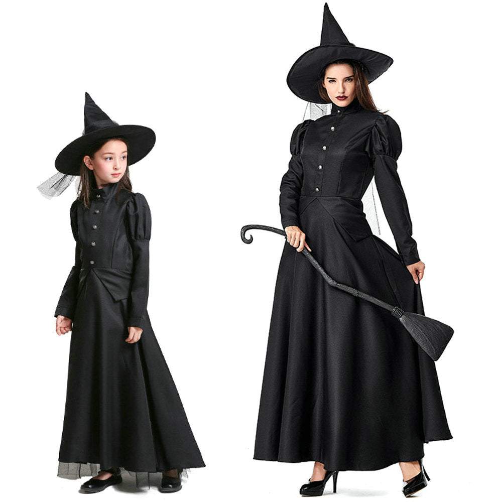 BuyThe Wizard of Oz Halloween Party Witch Family Matching Cosplay Costume Now Cheaper With 3 - 5 Days Ship - PajamasBuy