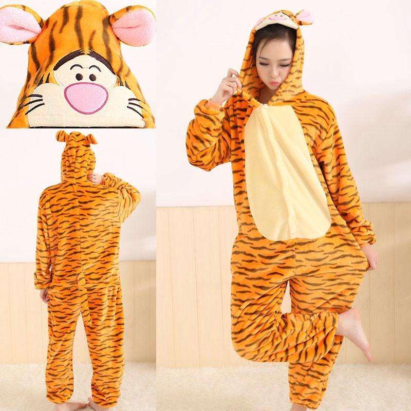 BuyTiger Onesies Hoodie Pajamas Animal Costume Kigurumi Pajamas Now Cheaper With 3 - 5 Days Ship - PajamasBuy