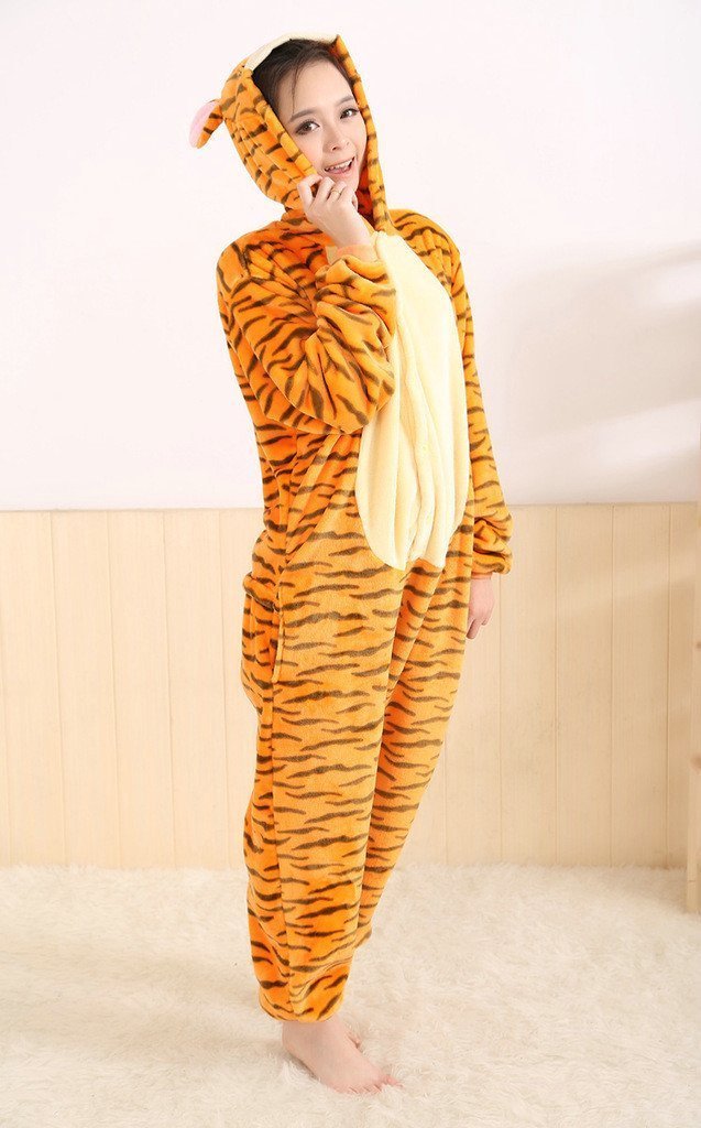 BuyTiger Onesies Hoodie Pajamas Animal Costume Kigurumi Pajamas Now Cheaper With 3 - 5 Days Ship - PajamasBuy