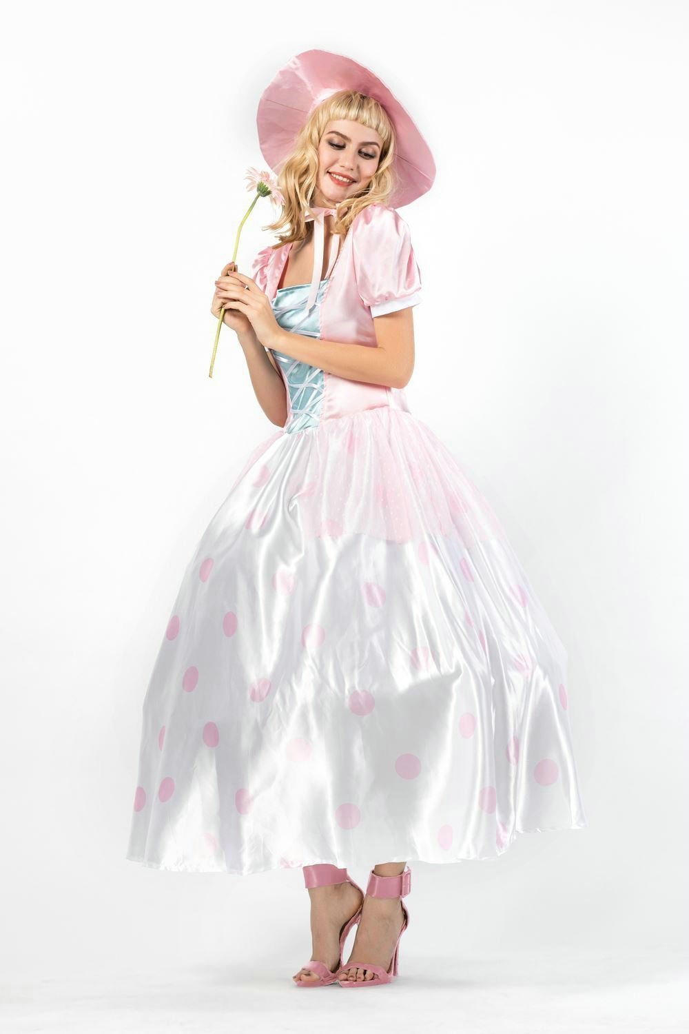 BuyToy Story 4 Adult Little Bo Peep Cosplay Dress Halloween Costume Now Cheaper With 3 - 5 Days Ship - PajamasBuy