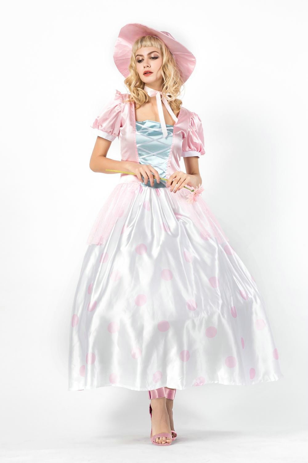 BuyToy Story 4 Adult Little Bo Peep Cosplay Dress Halloween Costume Now Cheaper With 3 - 5 Days Ship - PajamasBuy