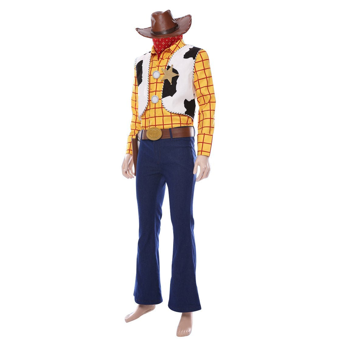 BuyToy Story 4 Woody Costume Full All set Halloween For Men Adult Now Cheaper With 3 - 5 Days Ship - PajamasBuy