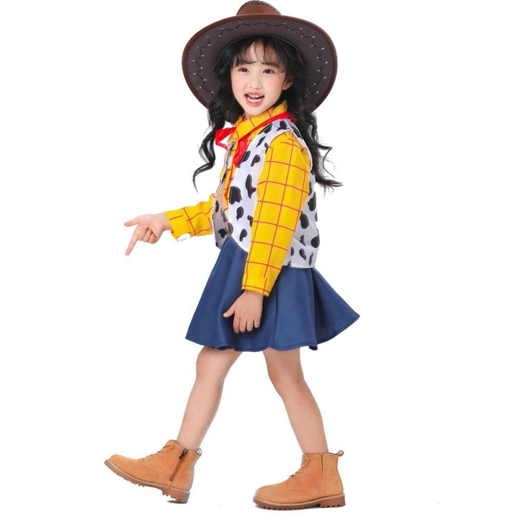 Toy Story 4 Woody Costume Halloween For Kids Child Girls Boys - Pajamasbuy