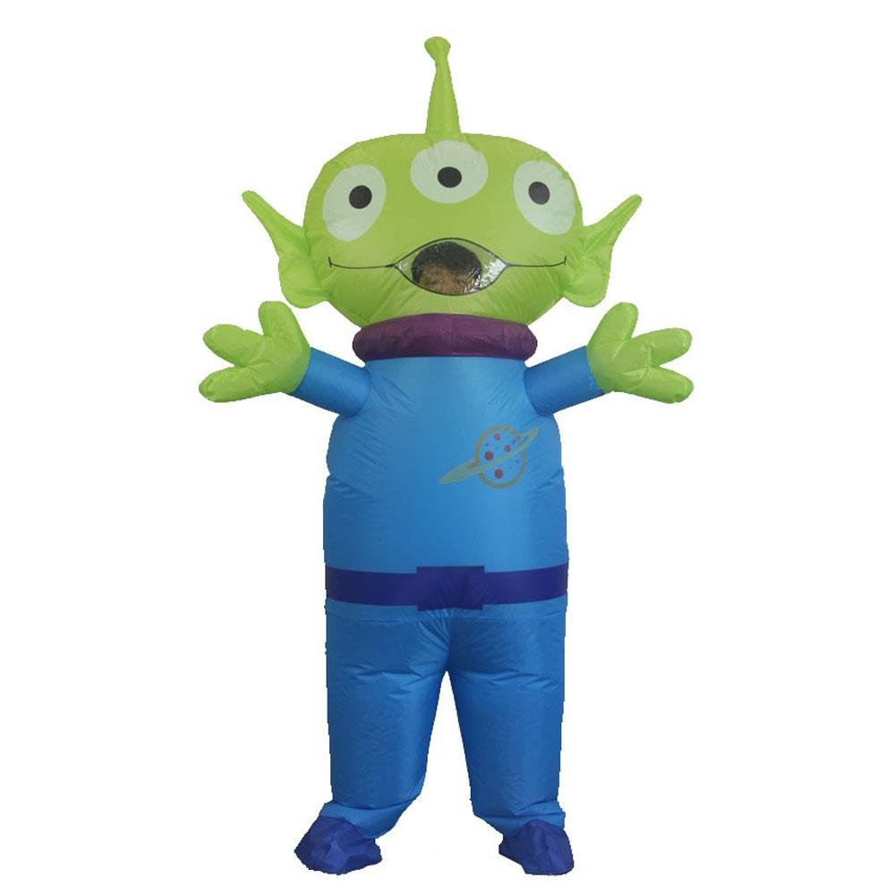 BuyToy Story Alien Inflatable Adult Costume for Adults Now Cheaper With 3 - 5 Days Ship - PajamasBuy