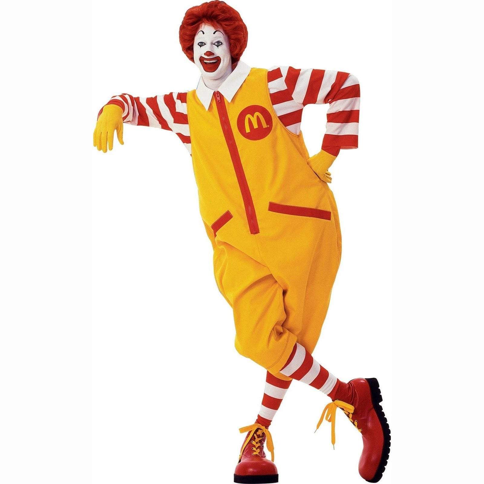 BuyUncle Ronald McDonald's Cos Costume Cosplay Uniform jumpsuits Now Cheaper With 3 - 5 Days Ship - PajamasBuy