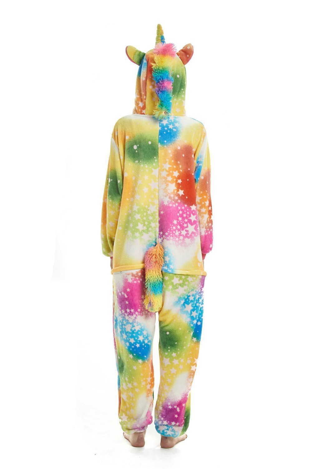 BuyUnisex - Adult Rainbow Unicorn Kigurumi Onesies Pajamas Now Cheaper With 3 - 5 Days Ship - PajamasBuy