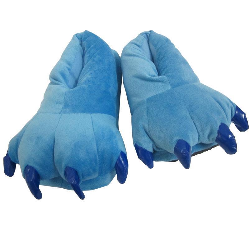 BuyUnisex Animal Blue Stitch cosplay Kigurumi fleece slippers shoes Now Cheaper With 3 - 5 Days Ship - PajamasBuy