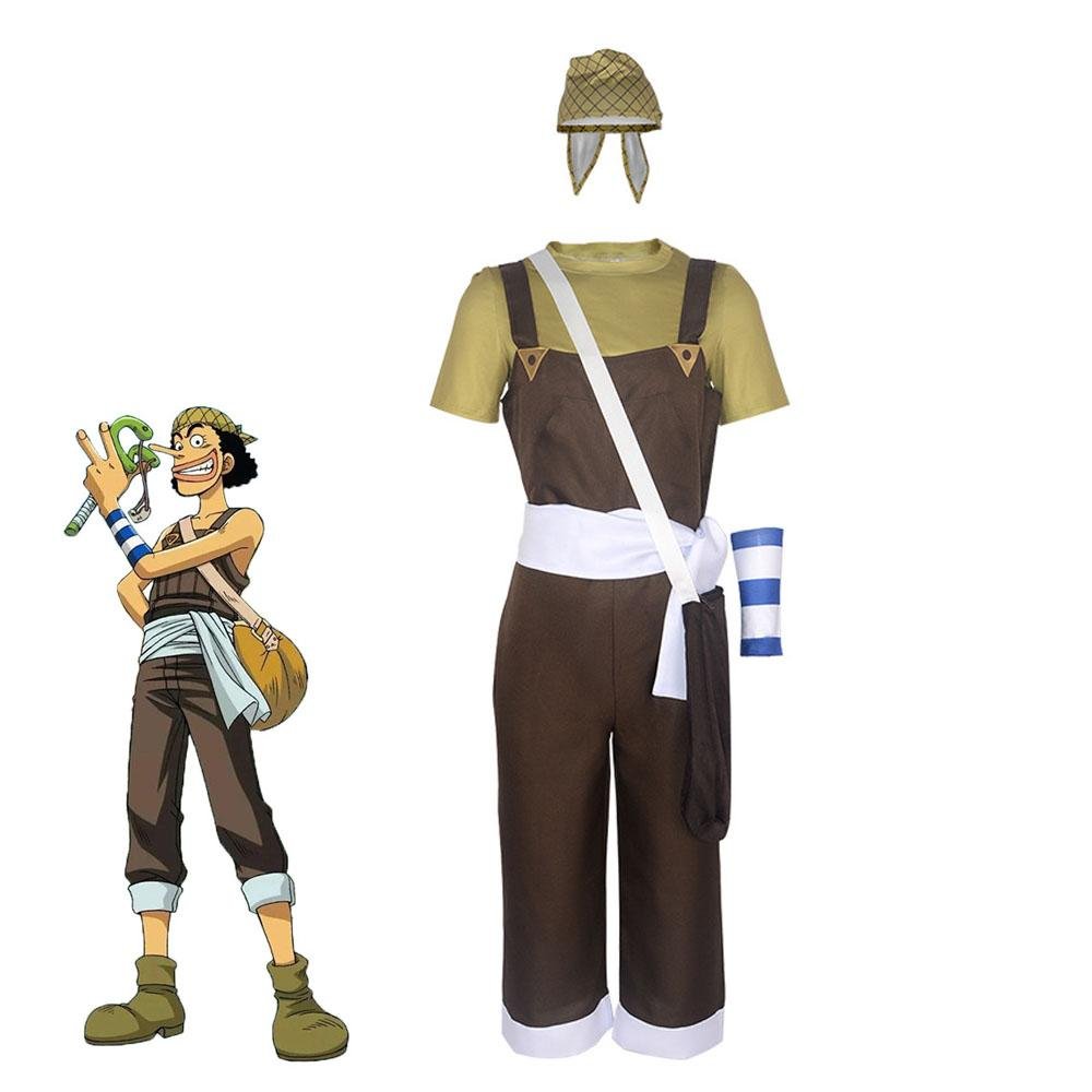 BuyUsopp Anime One Piece Cosplay Costumes Carnival Party Outfits Full Set Now Cheaper With 3 - 5 Days Ship - PajamasBuy