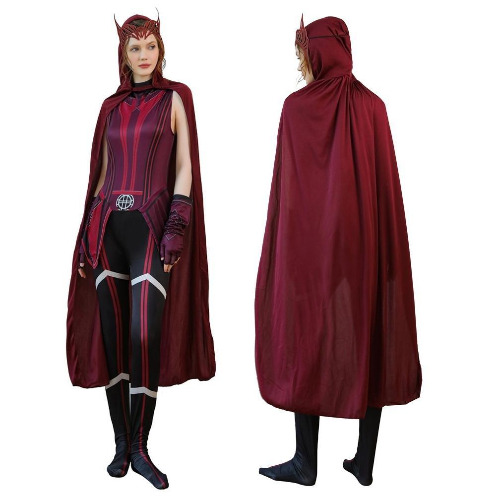 Wanda Scarlet Witch Hero Costume for Women - Pajamasbuy