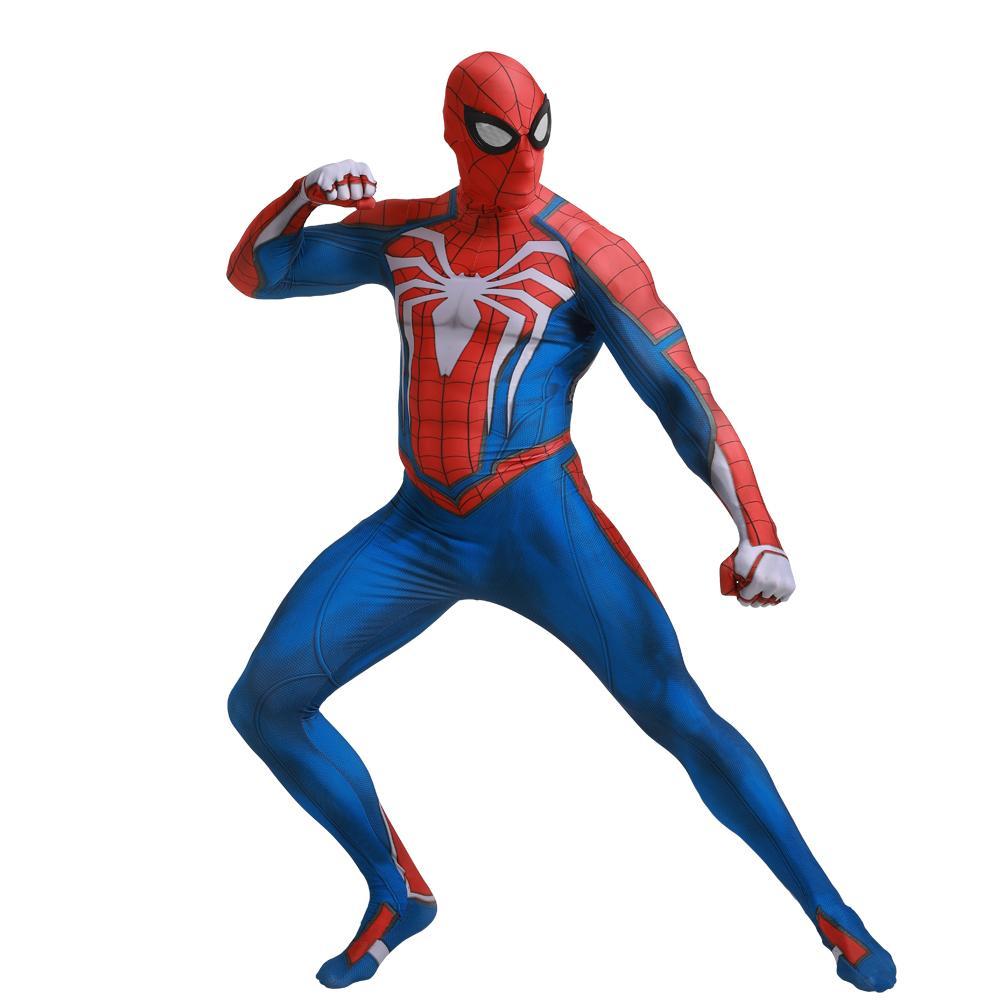 BuyWhite Spider - Man PS5 PS4 Game Costume Cosplay Zentai Jumpsuit Halloween Party for Adult and kids Now Cheaper With 3 - 5 Days Ship - PajamasBuy