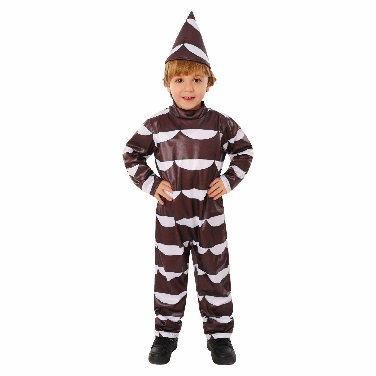 Willy Wonka Kids Chocolate Movie Jumpsuit Party Cosplay Costumes Halloween - Pajamasbuy