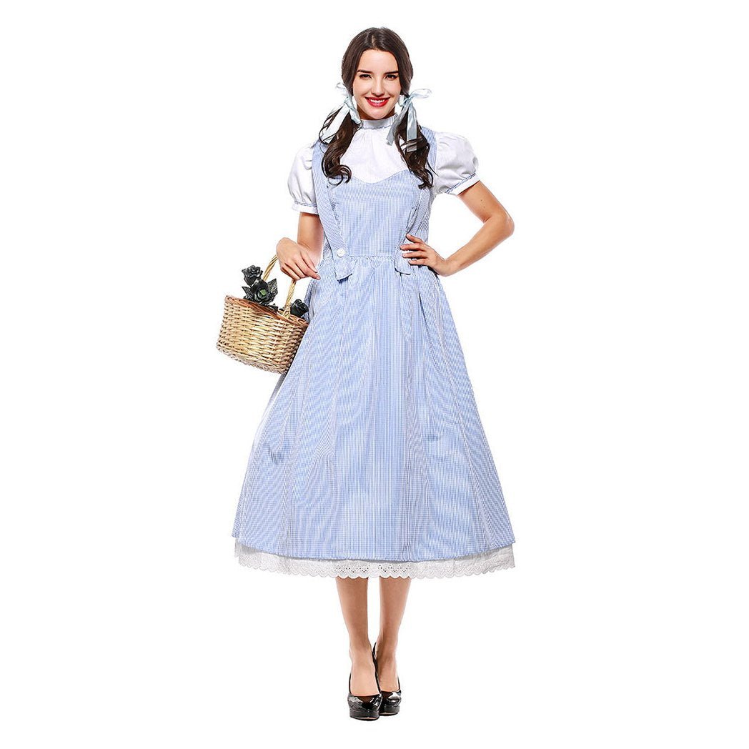 BuyWizard of Oz Dorothy Costume Dress Maid Alice for Women XXL Size Now Cheaper With 3 - 5 Days Ship - PajamasBuy