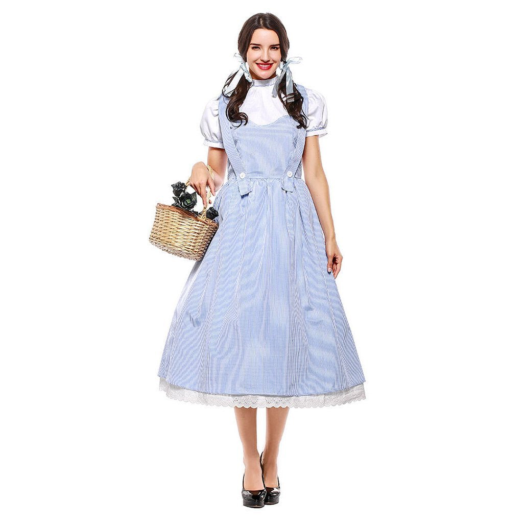 BuyWizard of Oz Dorothy Costume Dress Maid Alice for Women XXL Size Now Cheaper With 3 - 5 Days Ship - PajamasBuy