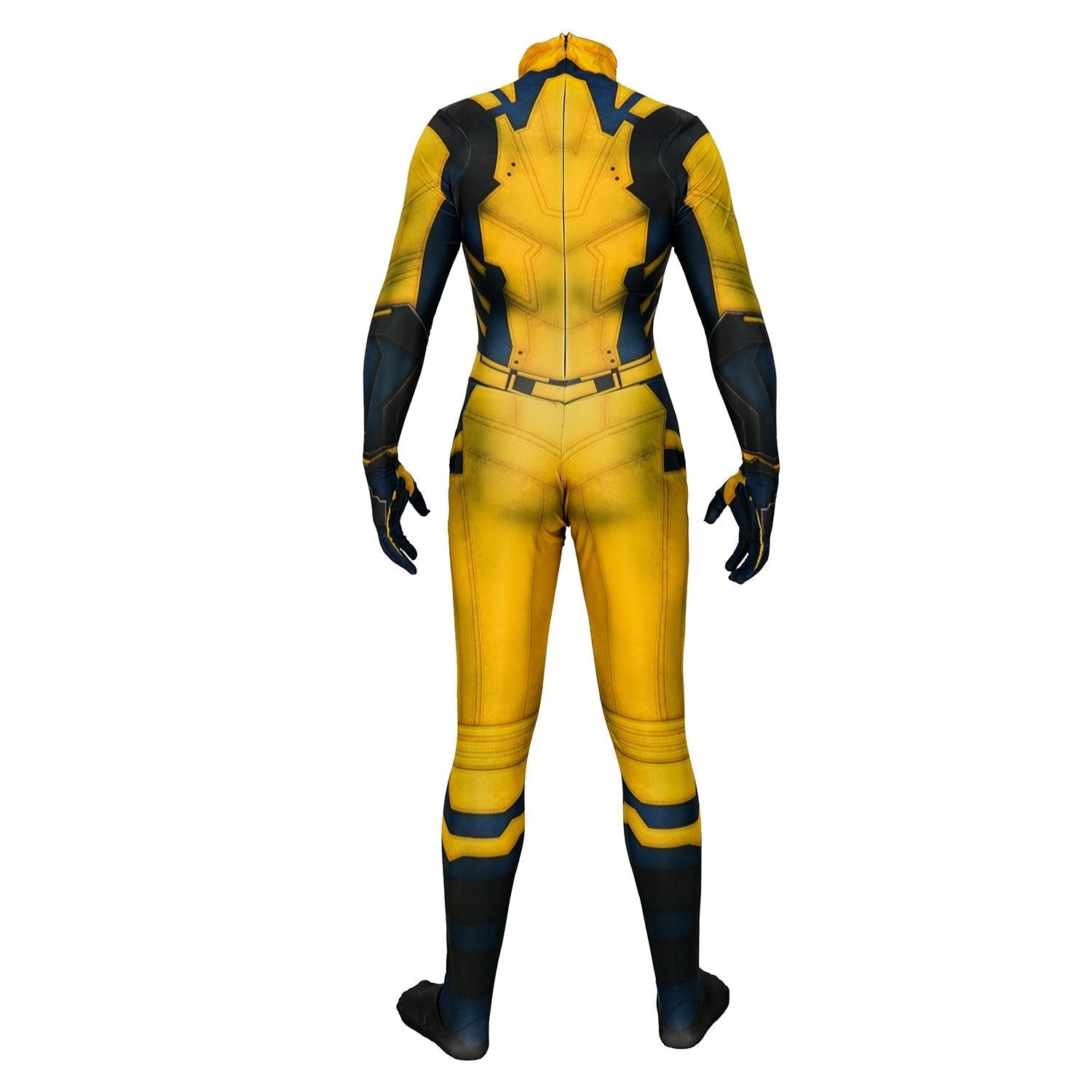 BuyWolverine Cosplay Jumpsuit Yellow Print Costume for Adults & Kids Now Cheaper With 3 - 5 Days Ship - PajamasBuy