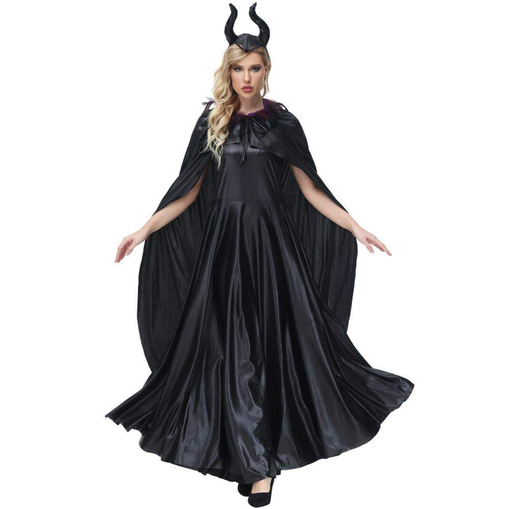 BuyWomen's Maleficent Dark Queen costume suit Cosplay Halloween Costumes for adult Now Cheaper With 3 - 5 Days Ship - PajamasBuy