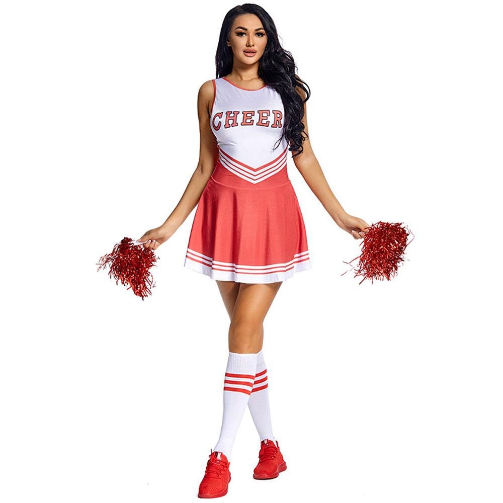 BuyWorld Cup cheerleaders uniforms Costume football baby with socks Now Cheaper With 3 - 5 Days Ship - PajamasBuy