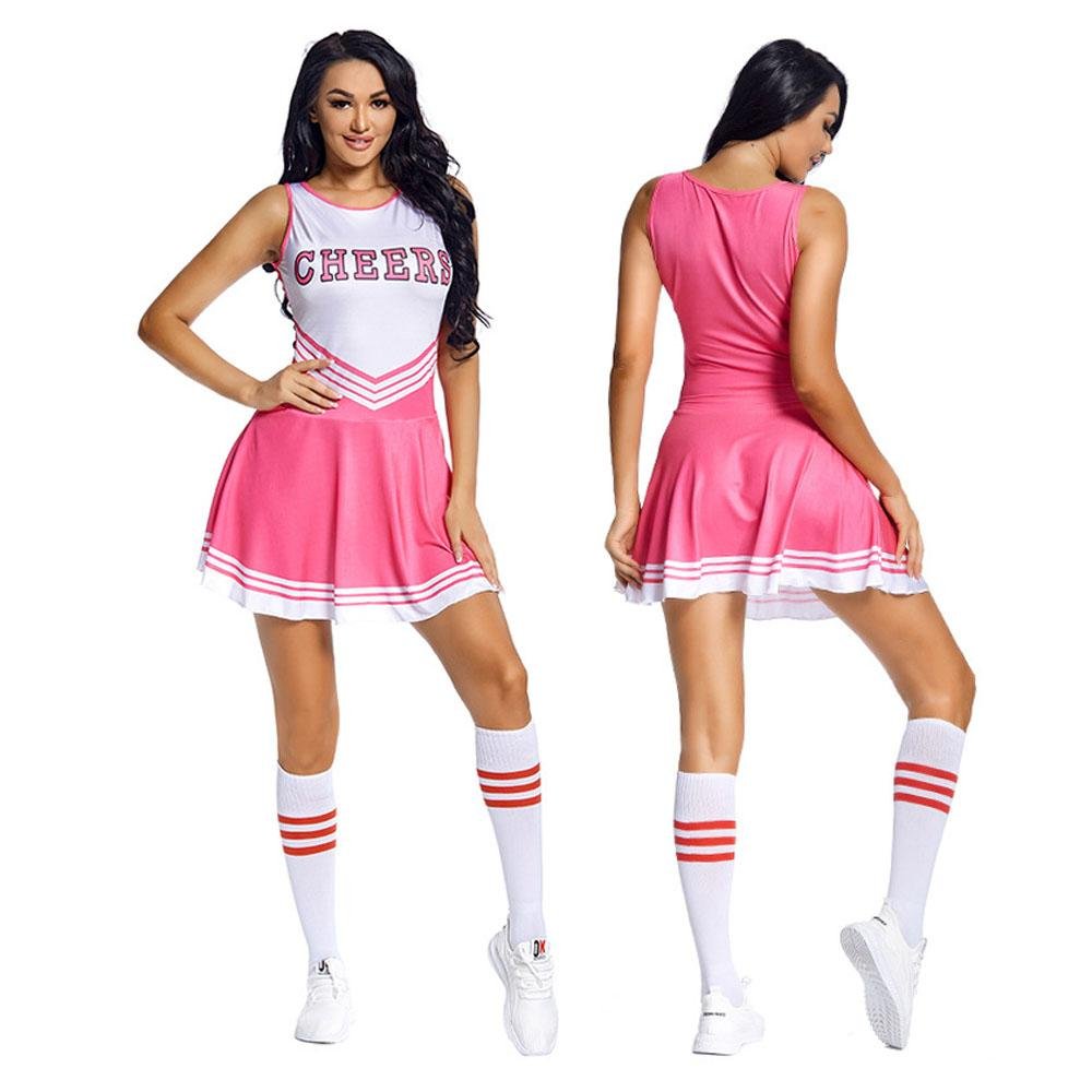 BuyWorld Cup cheerleaders uniforms Costume football baby with socks Now Cheaper With 3 - 5 Days Ship - PajamasBuy