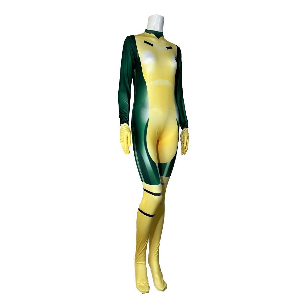 BuyX Men Rogue Outfits Halloween Party Cosplay Costume Jumpsuit Now Cheaper With 3 - 5 Days Ship - PajamasBuy