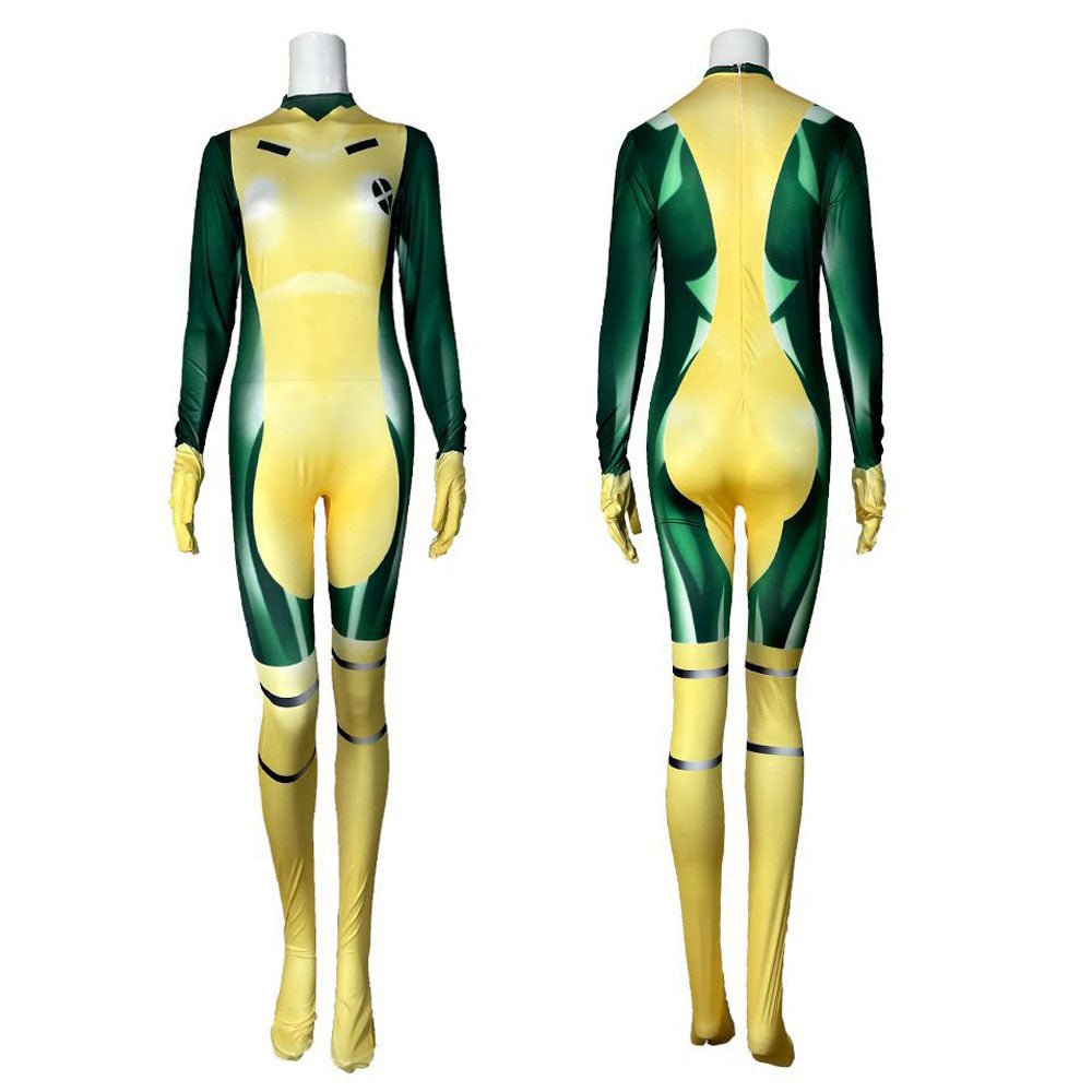 BuyX Men Rogue Outfits Halloween Party Cosplay Costume Jumpsuit Now Cheaper With 3 - 5 Days Ship - PajamasBuy