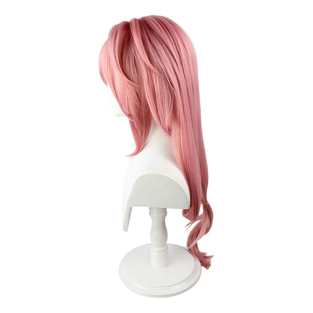 BuyYae Miko Wig Genshin Impact Pink side upturned cosplay long Wigs for women Now Cheaper With 3 - 5 Days Ship - PajamasBuy